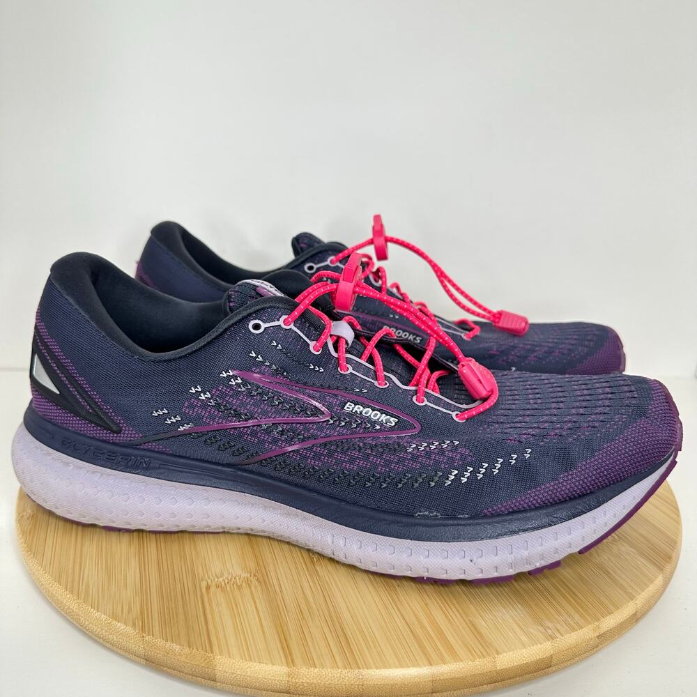 Brooks Glycerin 19 Running Shoes Sneakers Gym Athletic Purple Pink Size 12